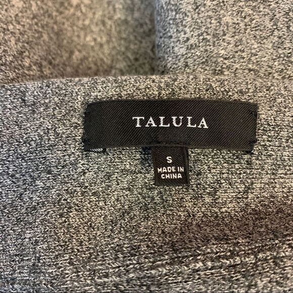 Aritzia Talula Vanderbilt Heathered gray skater circle Skirt Sz S - Picture 3 of 10